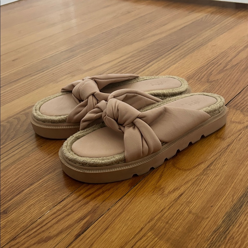 ASOS Knotted Slide Sandals